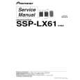 PIONEER SSP-LX61/XTM/E Manual de Servicio