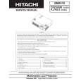 HITACHI CPX380W Manual de Servicio