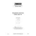 ZANUSSI ZWD1681W Manual de Usuario