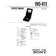 SONY IVO-V11 Manual de Servicio