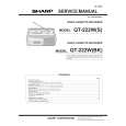 SHARP QT222W Manual de Servicio