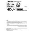 PIONEER HDJ-1000 Manual de Servicio
