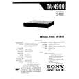 SONY TA-N900 Manual de Servicio