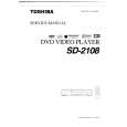 TOSHIBA SD2108 Manual de Servicio