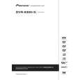 PIONEER DVR-930H-S/WV Manual de Usuario