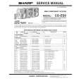 SHARP CDES9 Manual de Servicio