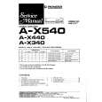 PIONEER AX540 Manual de Servicio