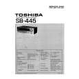 TOSHIBA SB-445 Manual de Servicio