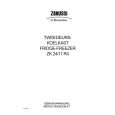 ZANUSSI ZK24/11R4 Manual de Usuario