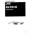 JVC SA-F911E Manual de Usuario
