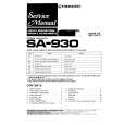 PIONEER SA-930 Manual de Servicio