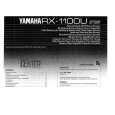 YAMAHA RX-1100/U Manual de Usuario