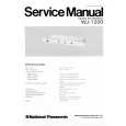 PANASONIC WJ1200 Manual de Servicio