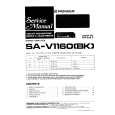 PIONEER SA-V1160 Manual de Servicio