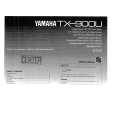 YAMAHA TX-900 Manual de Usuario