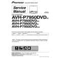 PIONEER AVH-P7950DVD/RC Manual de Servicio