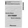 PIONEER DEH-P6000R Manual de Usuario PIONEER DEH-P6000R Manual de Usuario