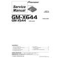 PIONEER GM-X544 Manual de Servicio