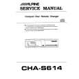 ALPINE CHA-S614 Manual de Servicio