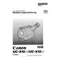 CANON UC-X15HI Manual de Usuario