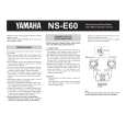 YAMAHA NS-E60 Manual de Usuario