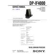 SONY DPIF4000 Manual de Servicio