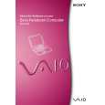 SONY PCG-F150 VAIO Software Manual SONY PCG-F150 VAIO Software Manual