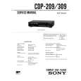 SONY CDP-209 Manual de Servicio