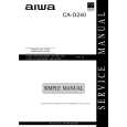 AIWA CA-D240 Manual de Servicio