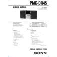 SONY PMCDR45 Manual de Servicio