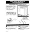 WHIRLPOOL PAV5157AWW Manual de Instalación