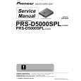 PIONEER PRS-D5000SPL Manual de Servicio
