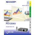 SHARP PGC20XU Manual de Usuario