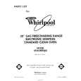 WHIRLPOOL SF302EERW0 Catálogo de piezas