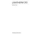 AEG Lavatherm 310 A Manual de Usuario