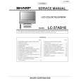 SHARP LC-37AD1E Manual de Servicio
