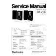 TECHNICS SB-2133 Manual de Servicio
