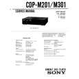 SONY CDP-M301 Manual de Servicio