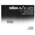 YAMAHA AVX-20 Manual de Usuario