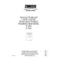 ZANUSSI F1215 Manual de Usuario
