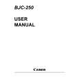 CANON BJC-250 Manual de Usuario