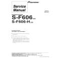 PIONEER S-F606/EW Manual de Servicio