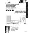 JVC UX-E15 for EB Manual de Usuario