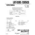 SONY LBT305CD Manual de Servicio