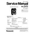 PANASONIC RQ-SW30 Manual de Servicio