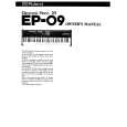 ROLAND EP-09 Manual de Usuario