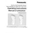PANASONIC ES8025 Manual de Usuario