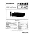 FISHER CA-9040 Manual de Servicio
