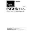 PIONEER PD-Z73T Manual de Servicio