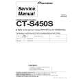 PIONEER CT-S450S/HYXJ/GR7 Manual de Servicio